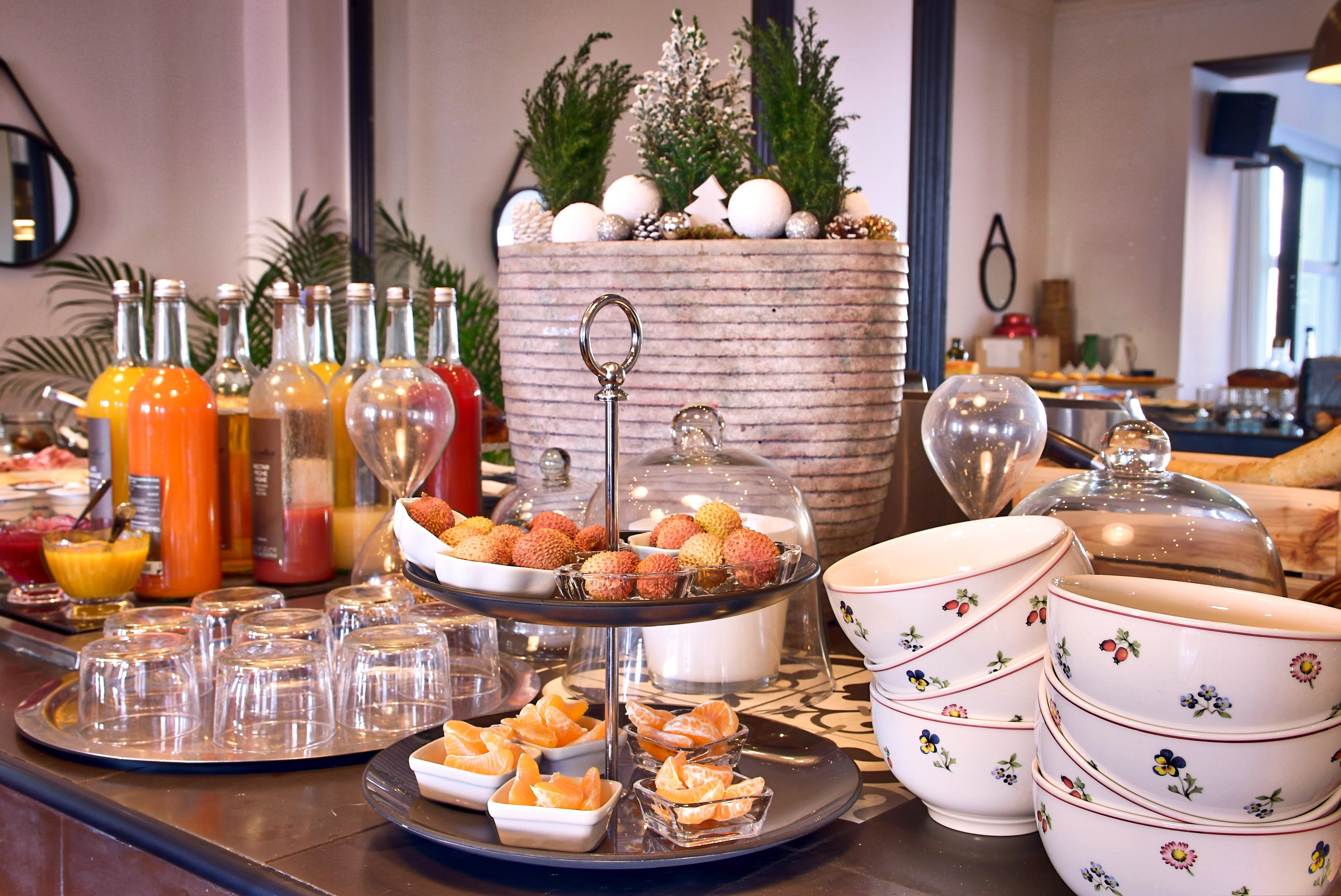 Belfry & Spa By Ligne St Barth Lourdes Dış mekan fotoğraf A breakfast buffet